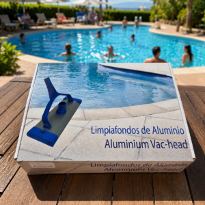 Limpiafondos aluminio 45 ctms